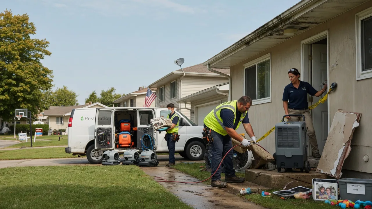 Water Damage Restoration in Great Bend, KS near me